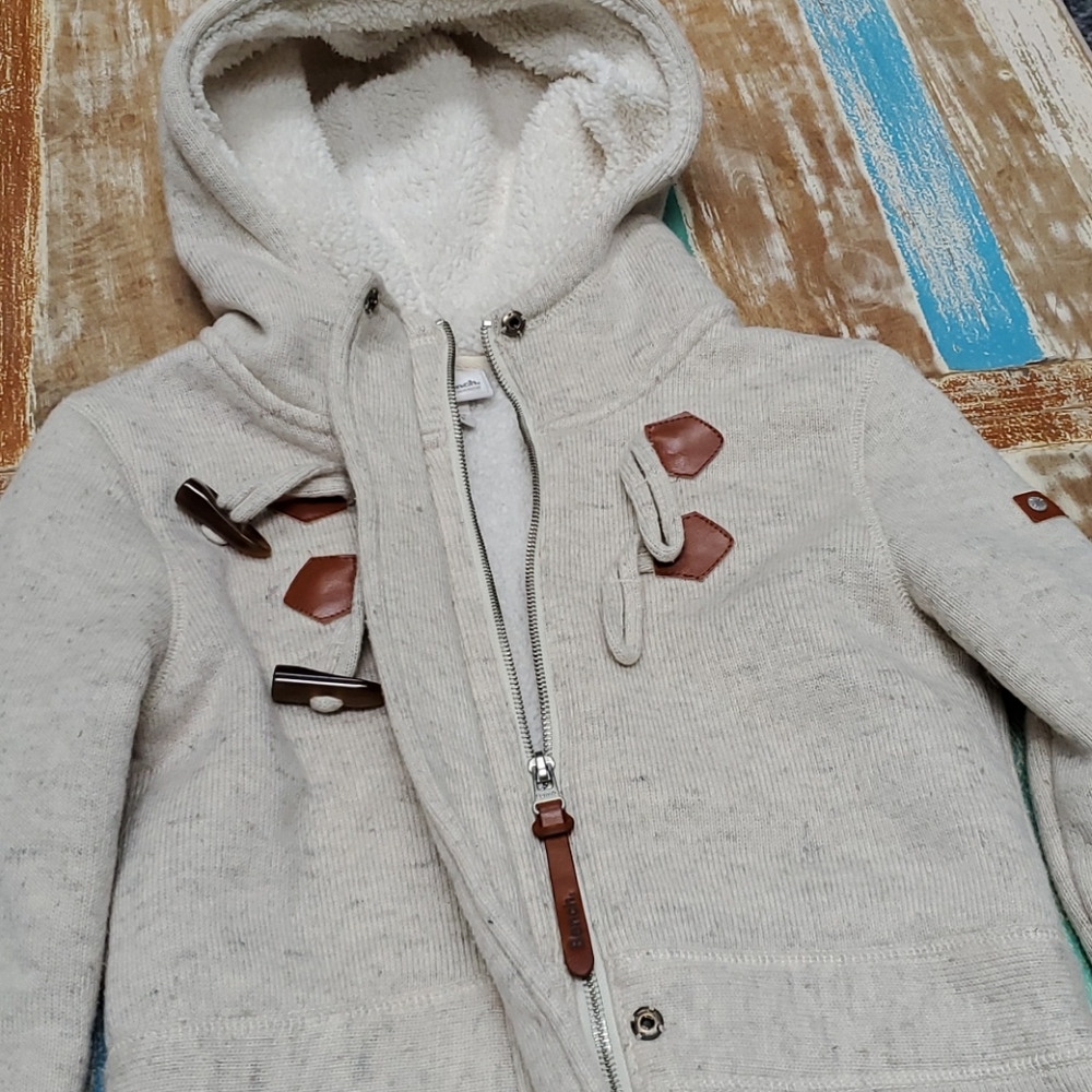 Bench Chilbee Sherpa Lined Knit Toggle Loop Jacket - image 7